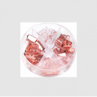 DELI ΠΙΑΣΤΡΑ/ΚΑΡΦΙΤΣΑ/ΣΥΝΔΕΤΗΡΑΣ 72Τ. 100x100x27mm 78553 ROSE GOLD